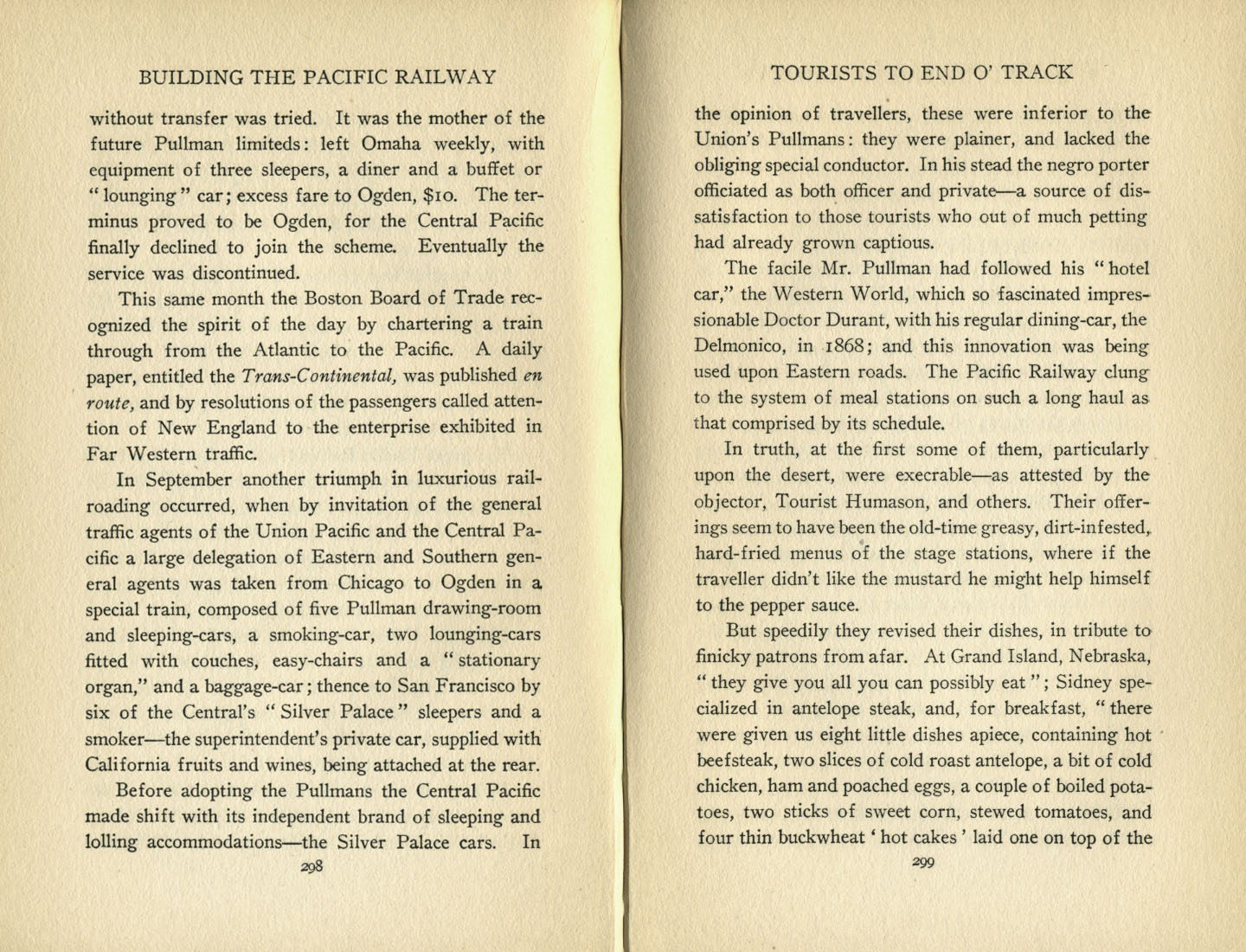 Building the Pacific Railway