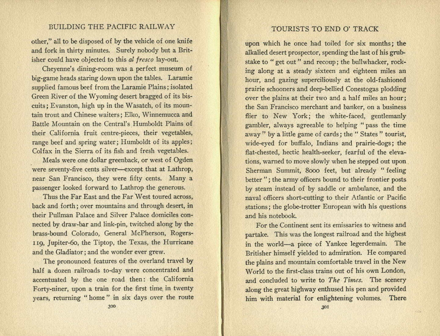 Building the Pacific Railway