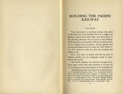 Building the Pacific Railway