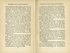 Building the Pacific Railway