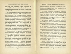 Building the Pacific Railway
