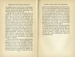 Building the Pacific Railway