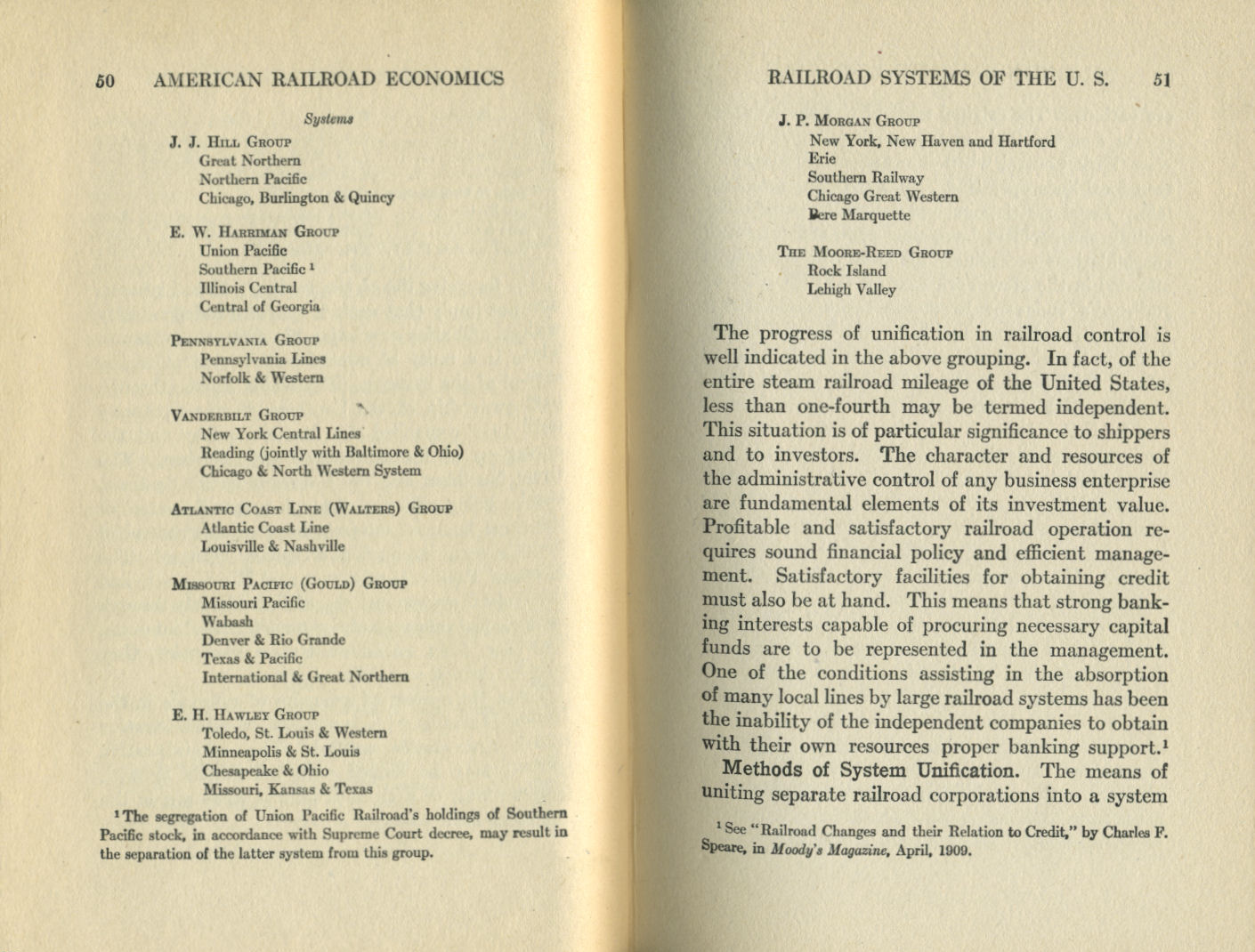 American Railroad Economics