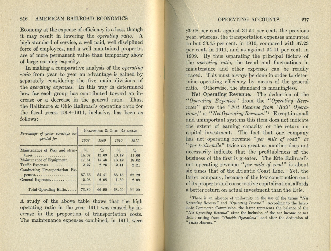 American Railroad Economics