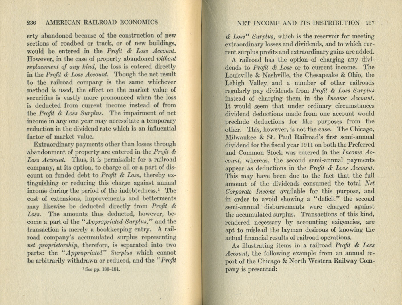 American Railroad Economics