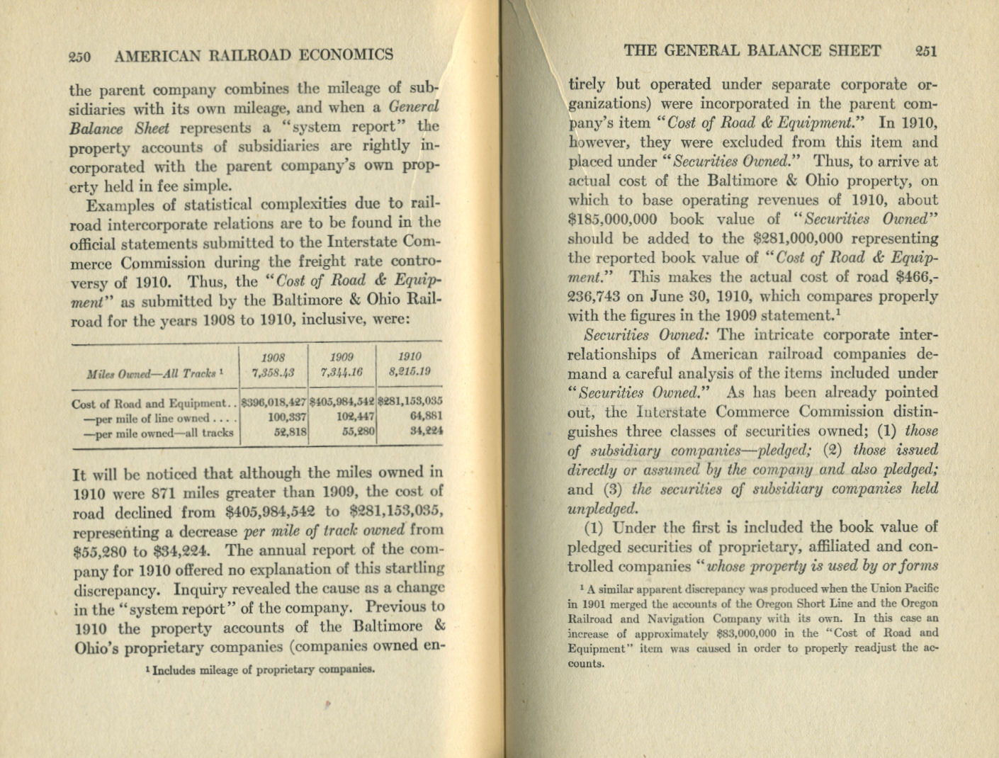 American Railroad Economics