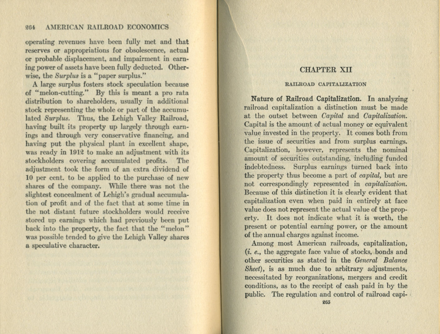 American Railroad Economics