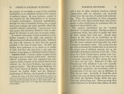American Railroad Economics