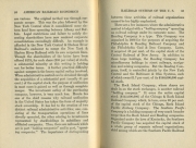 American Railroad Economics