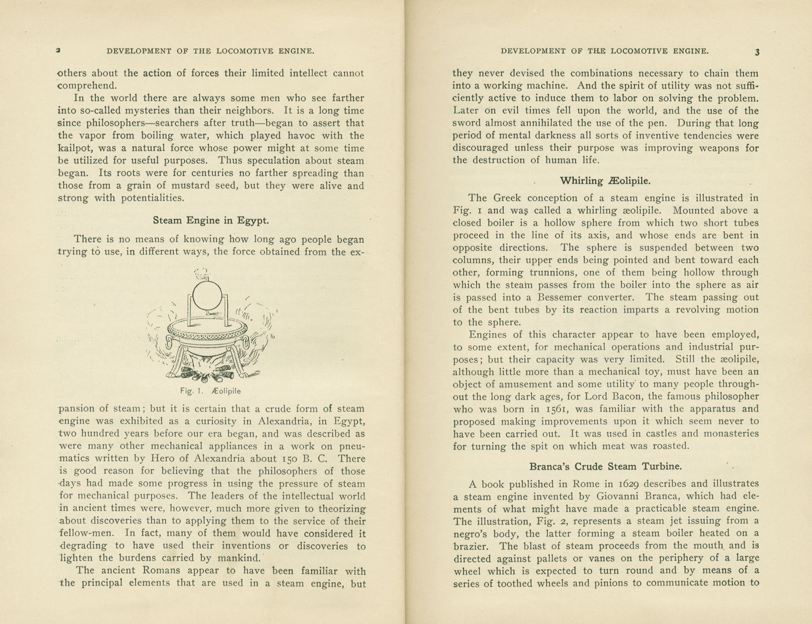 Development of the Locomotive Engine