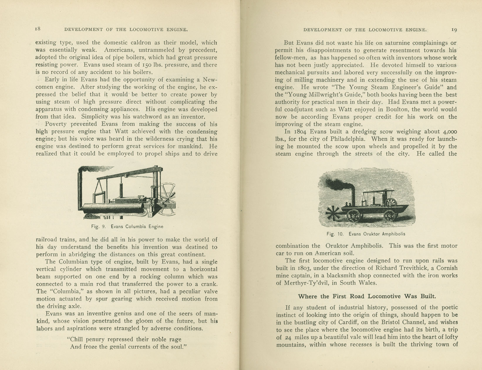 Development of the Locomotive Engine