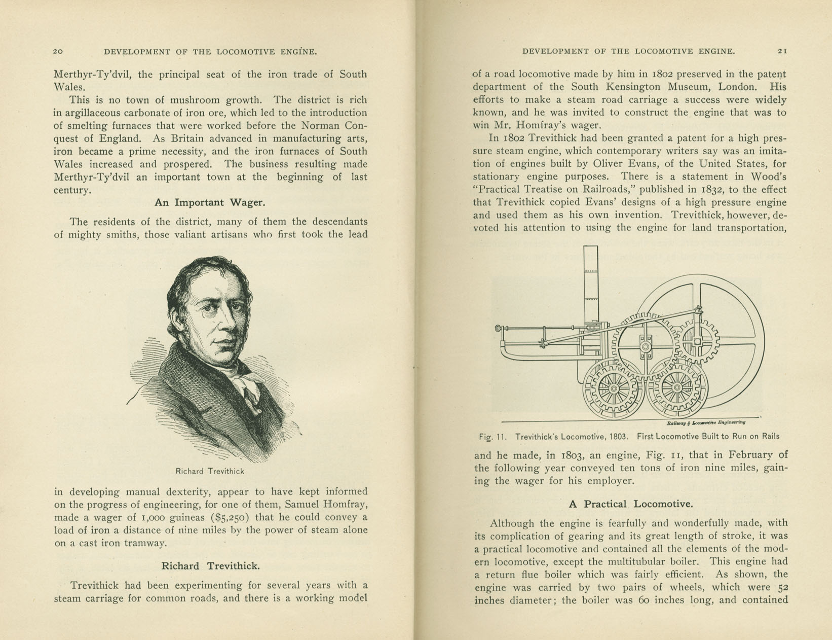 Development of the Locomotive Engine