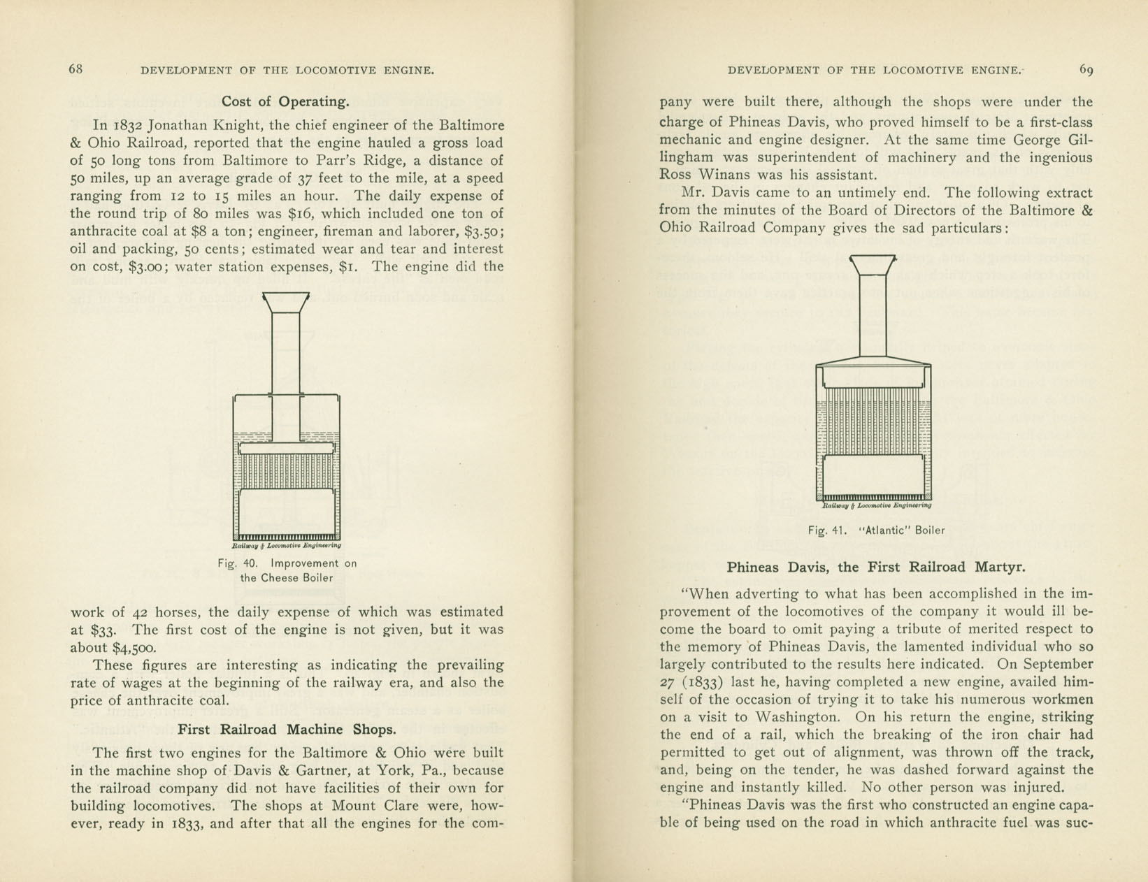 Development of the Locomotive Engine