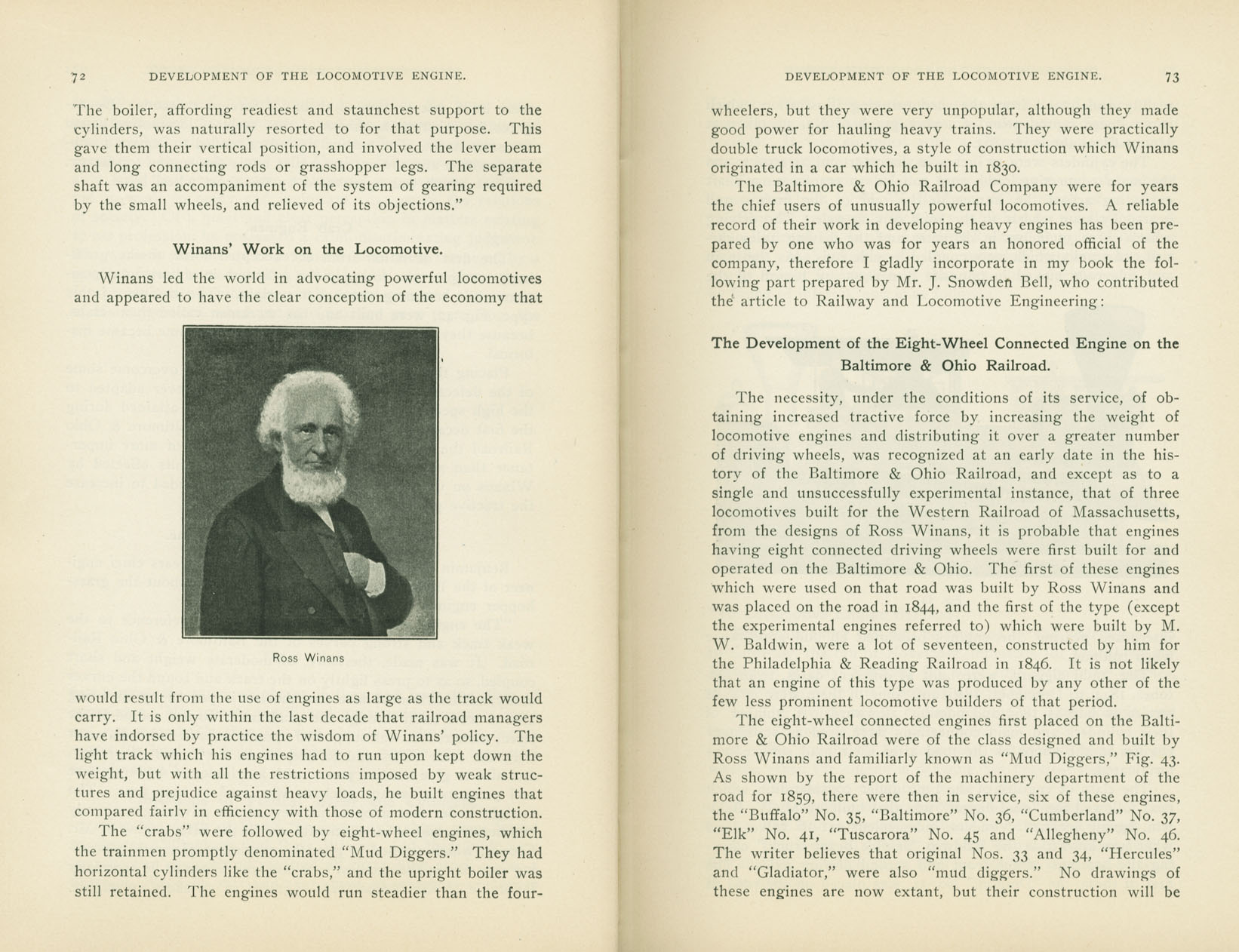 Development of the Locomotive Engine