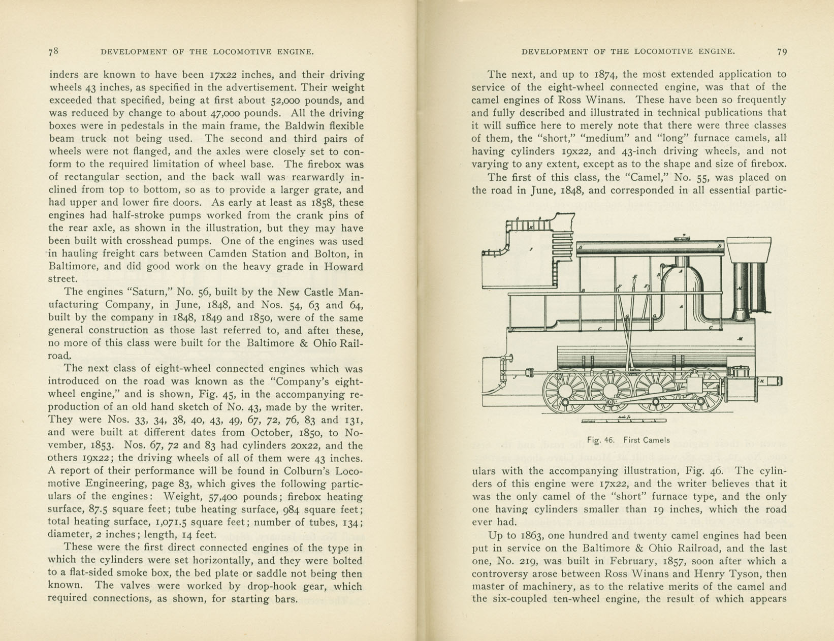 Development of the Locomotive Engine