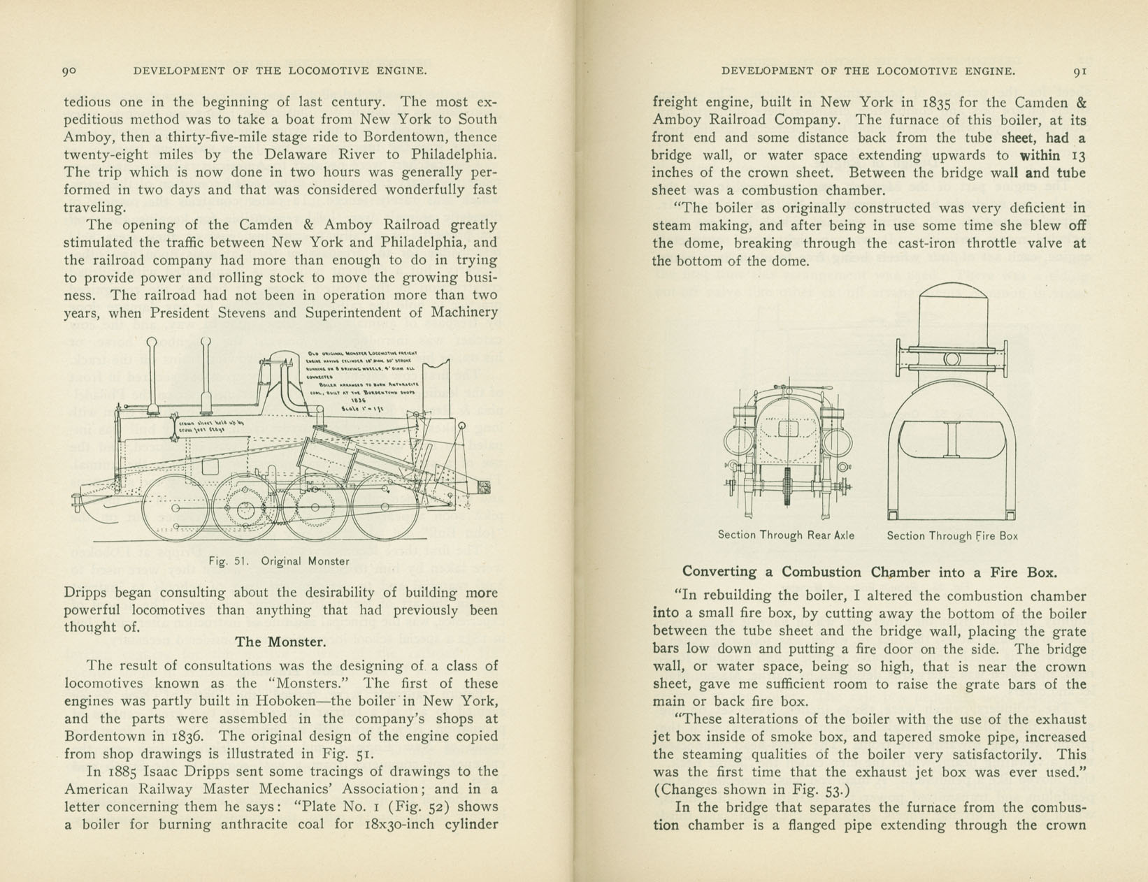 Development of the Locomotive Engine