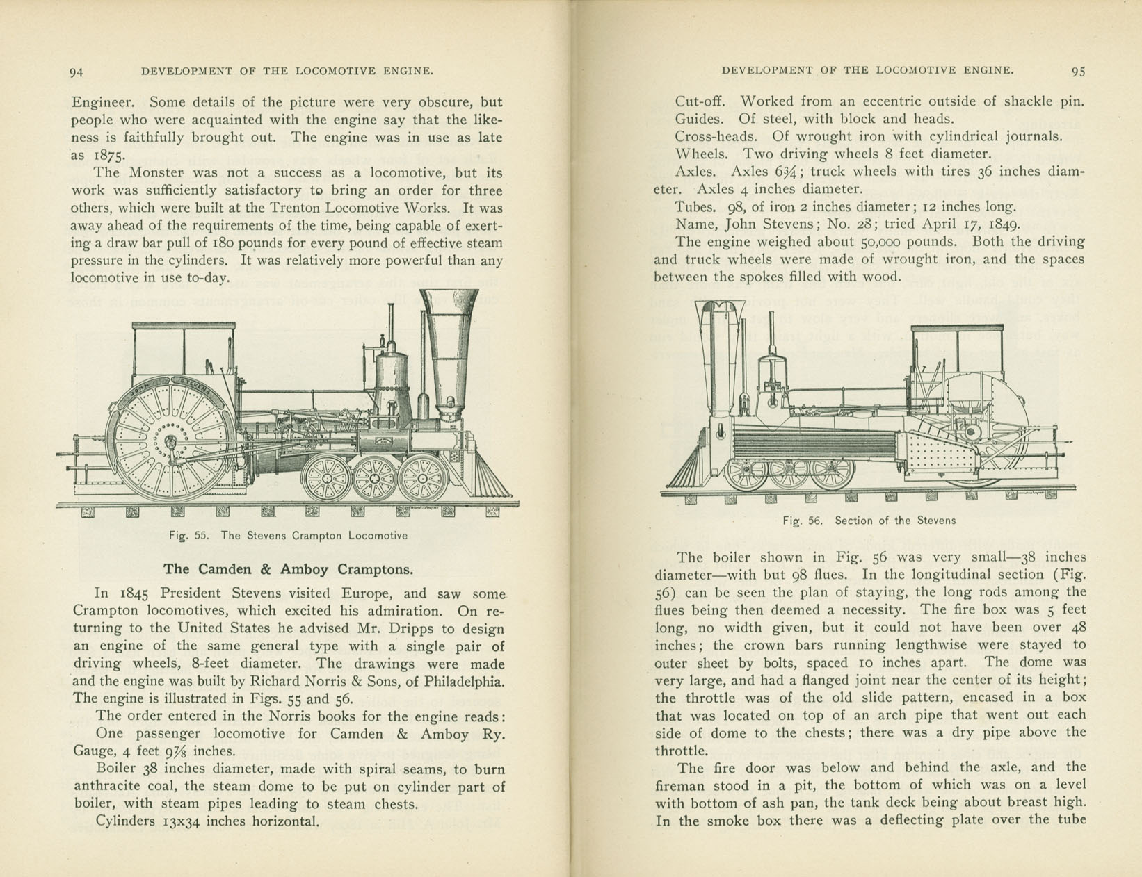 Development of the Locomotive Engine