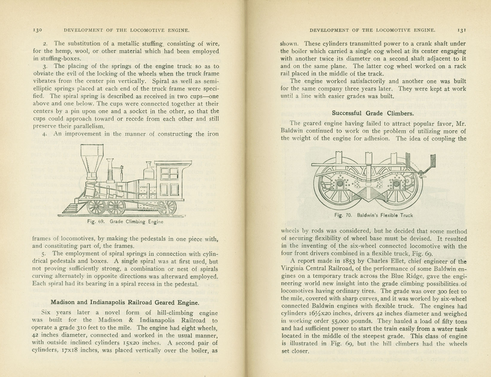 Development of the Locomotive Engine