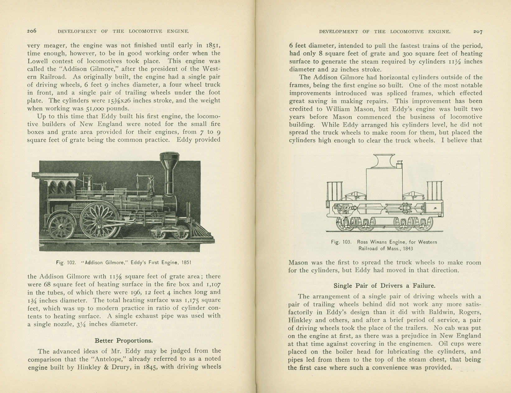 Development of the Locomotive Engine