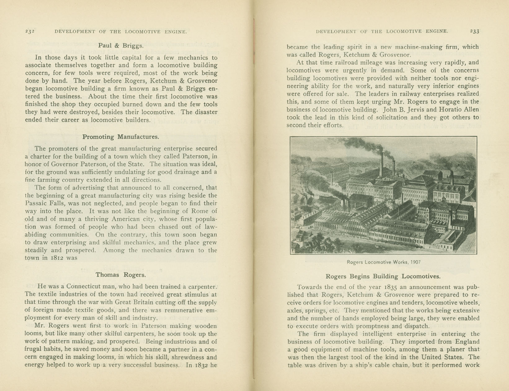 Development of the Locomotive Engine