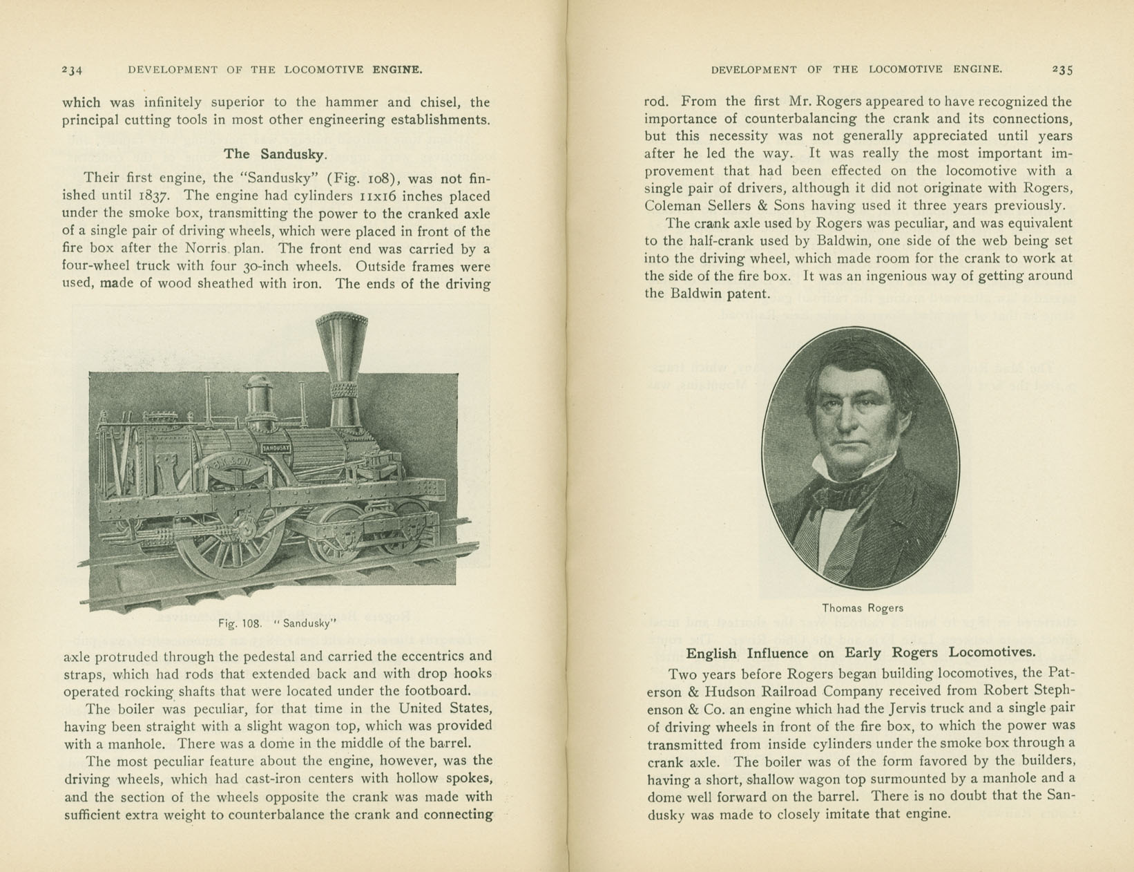 Development of the Locomotive Engine