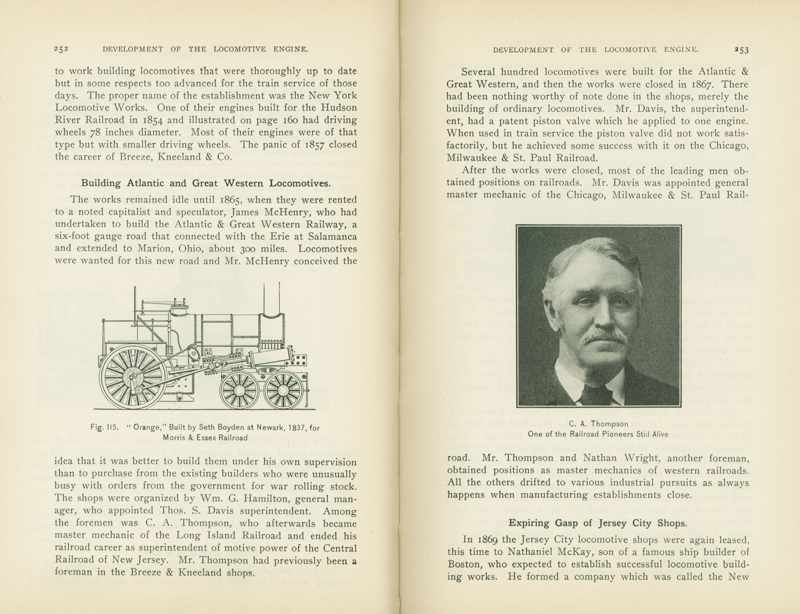 Development of the Locomotive Engine