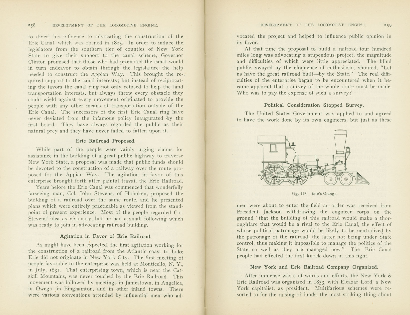 Development of the Locomotive Engine