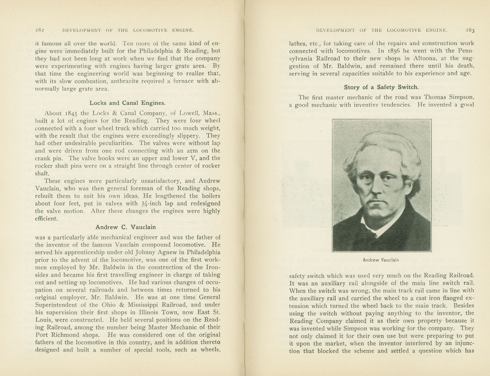 Development of the Locomotive Engine