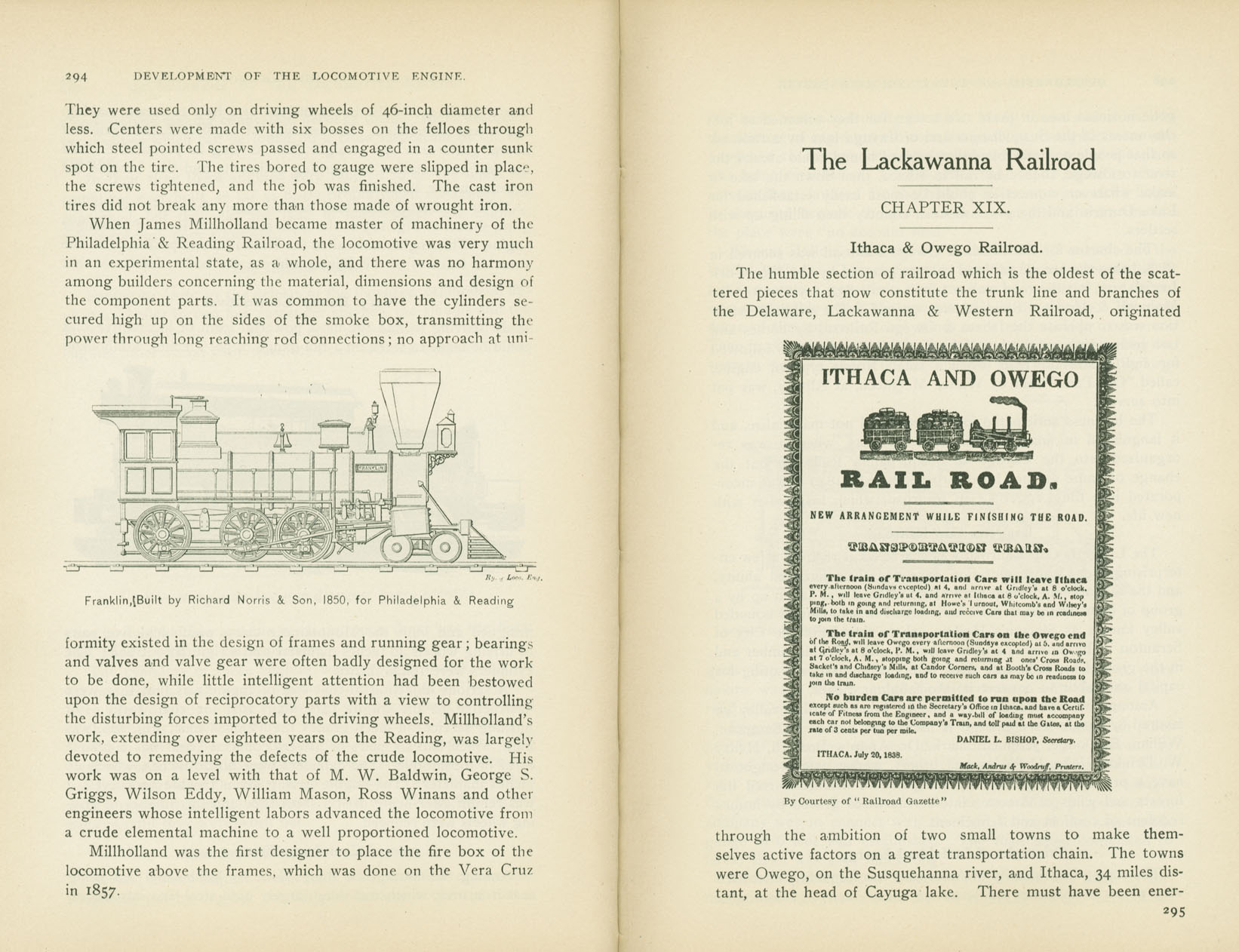Development of the Locomotive Engine