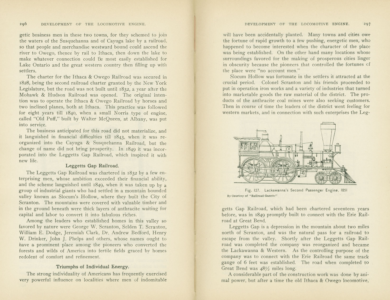 Development of the Locomotive Engine