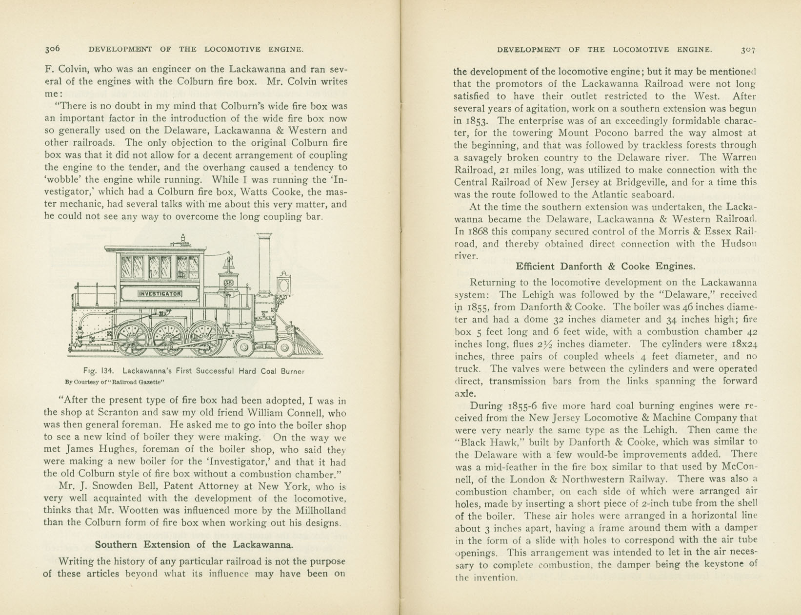 Development of the Locomotive Engine