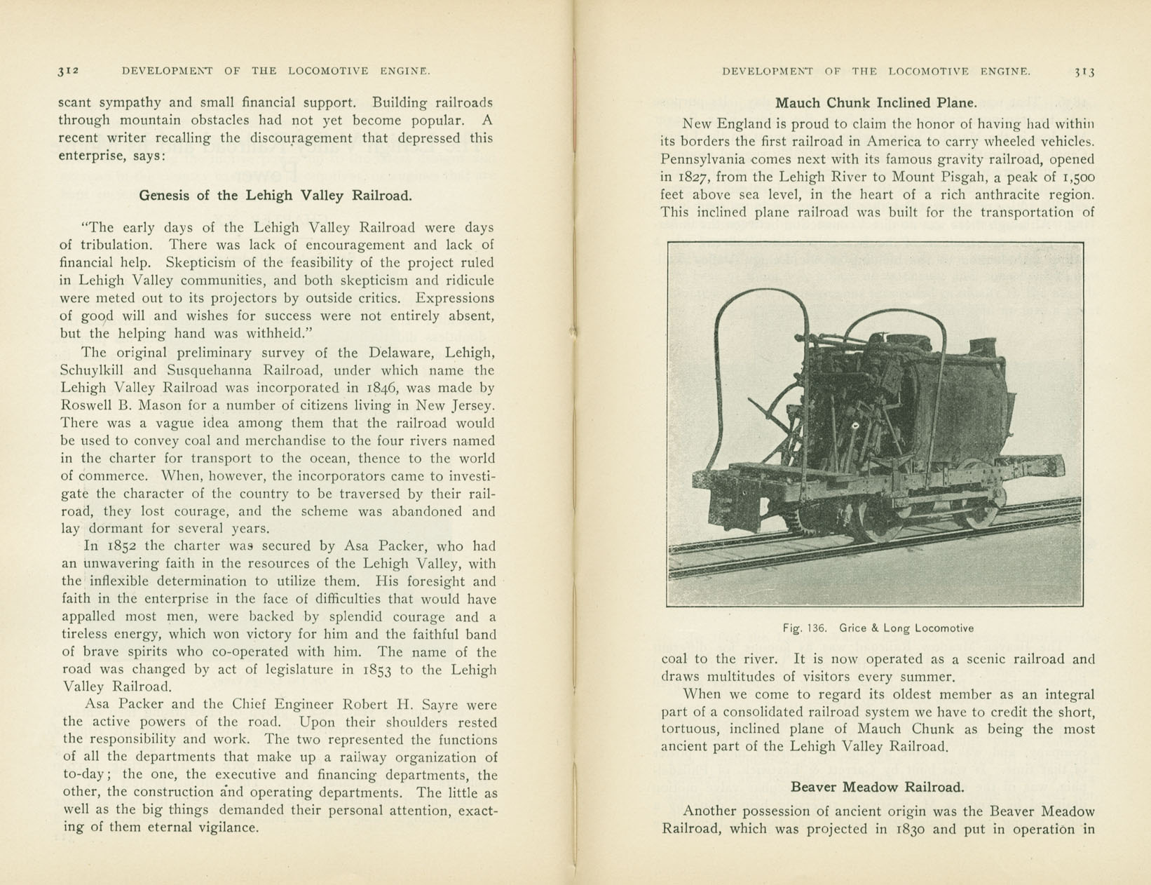Development of the Locomotive Engine