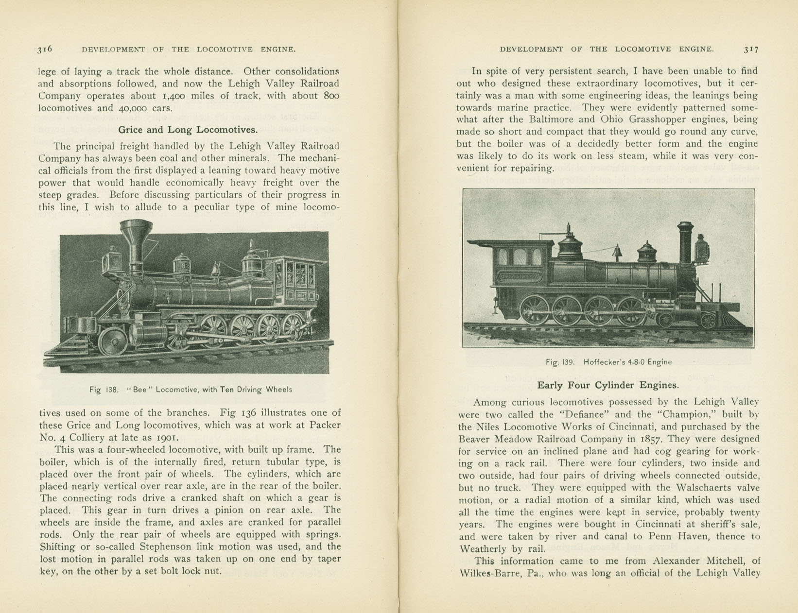 Development of the Locomotive Engine