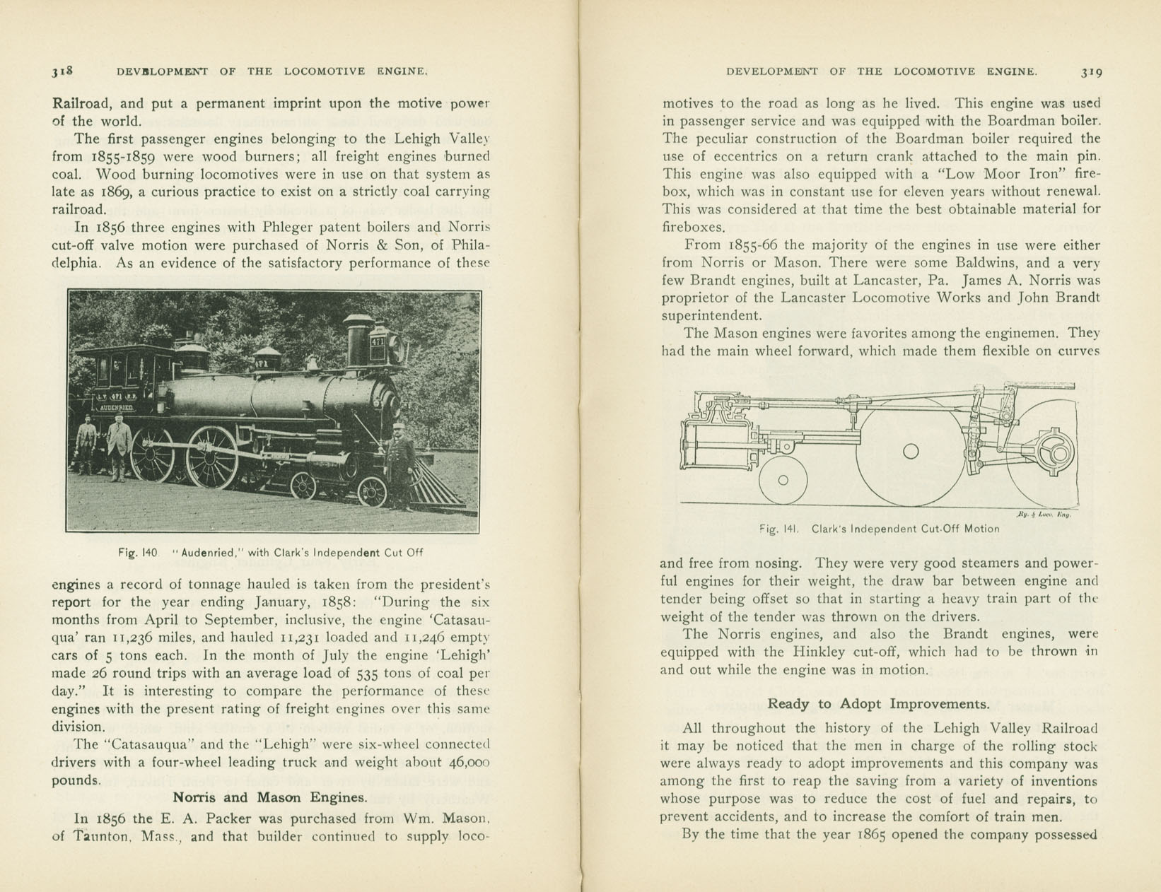 Development of the Locomotive Engine