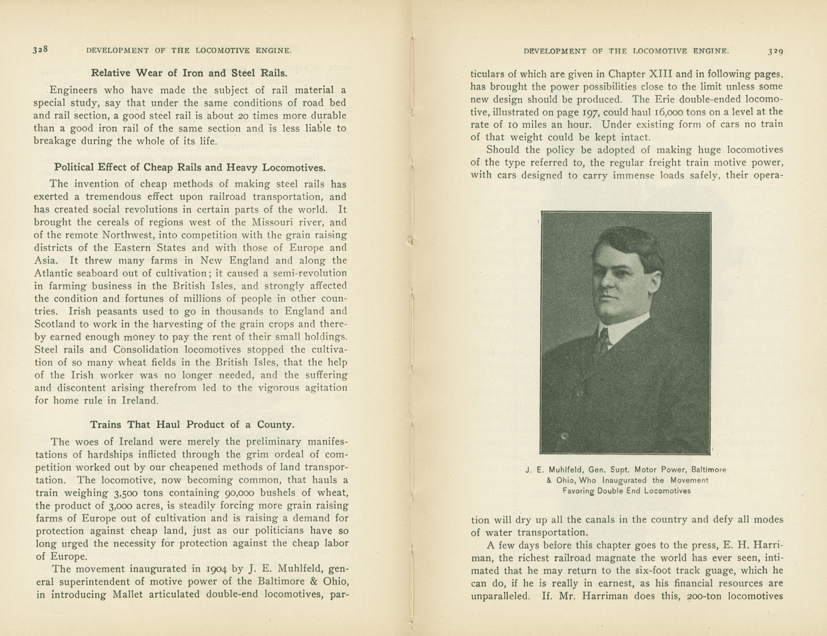 Development of the Locomotive Engine