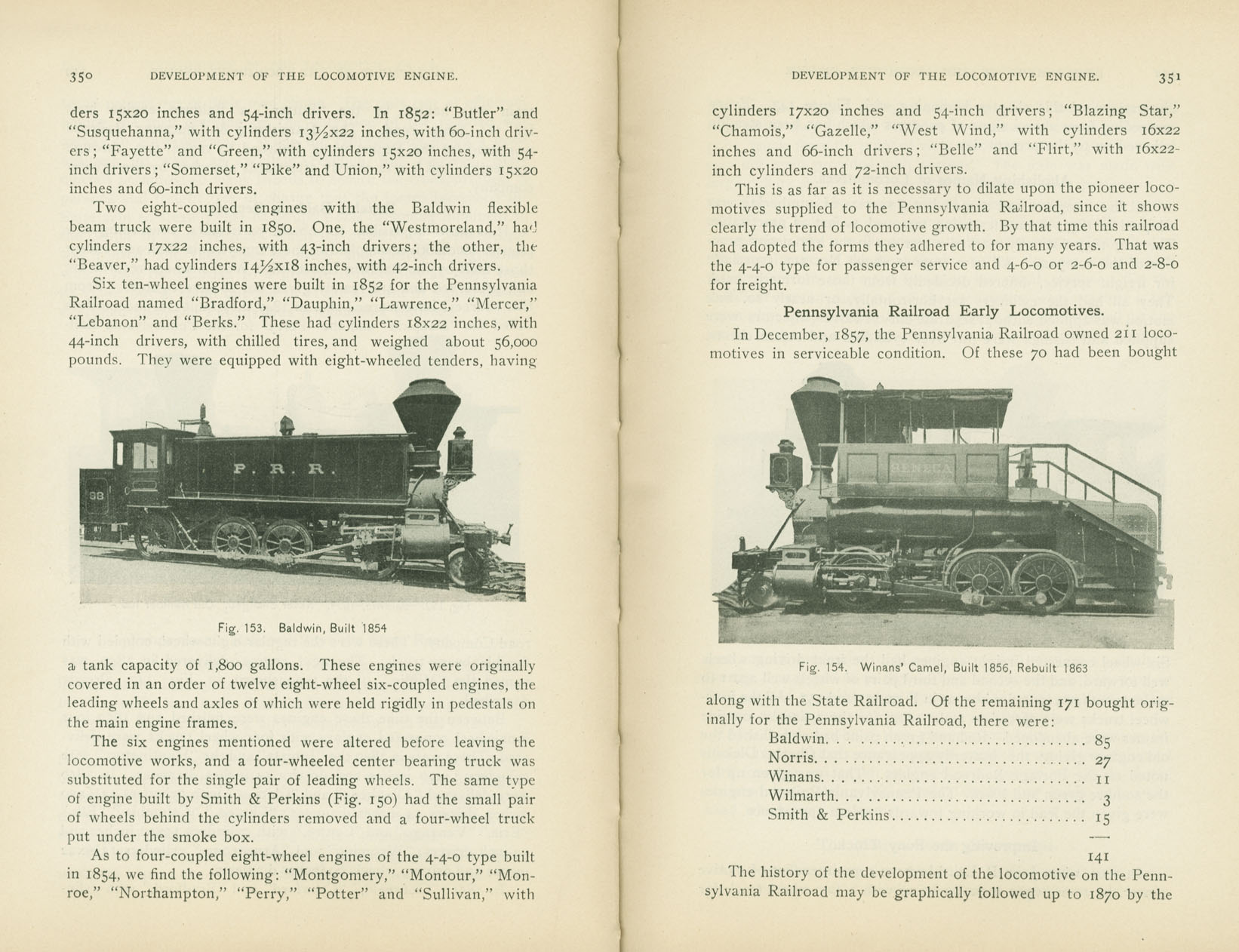 Development of the Locomotive Engine