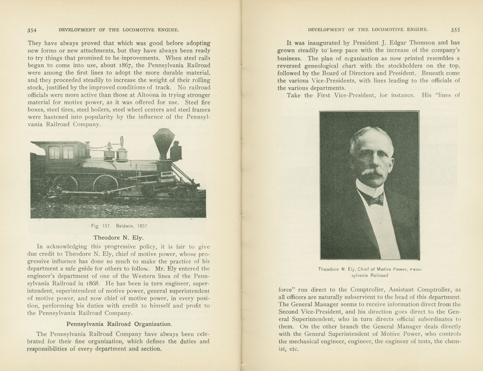 Development of the Locomotive Engine