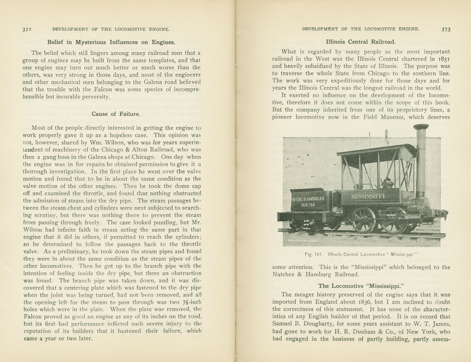 Development of the Locomotive Engine
