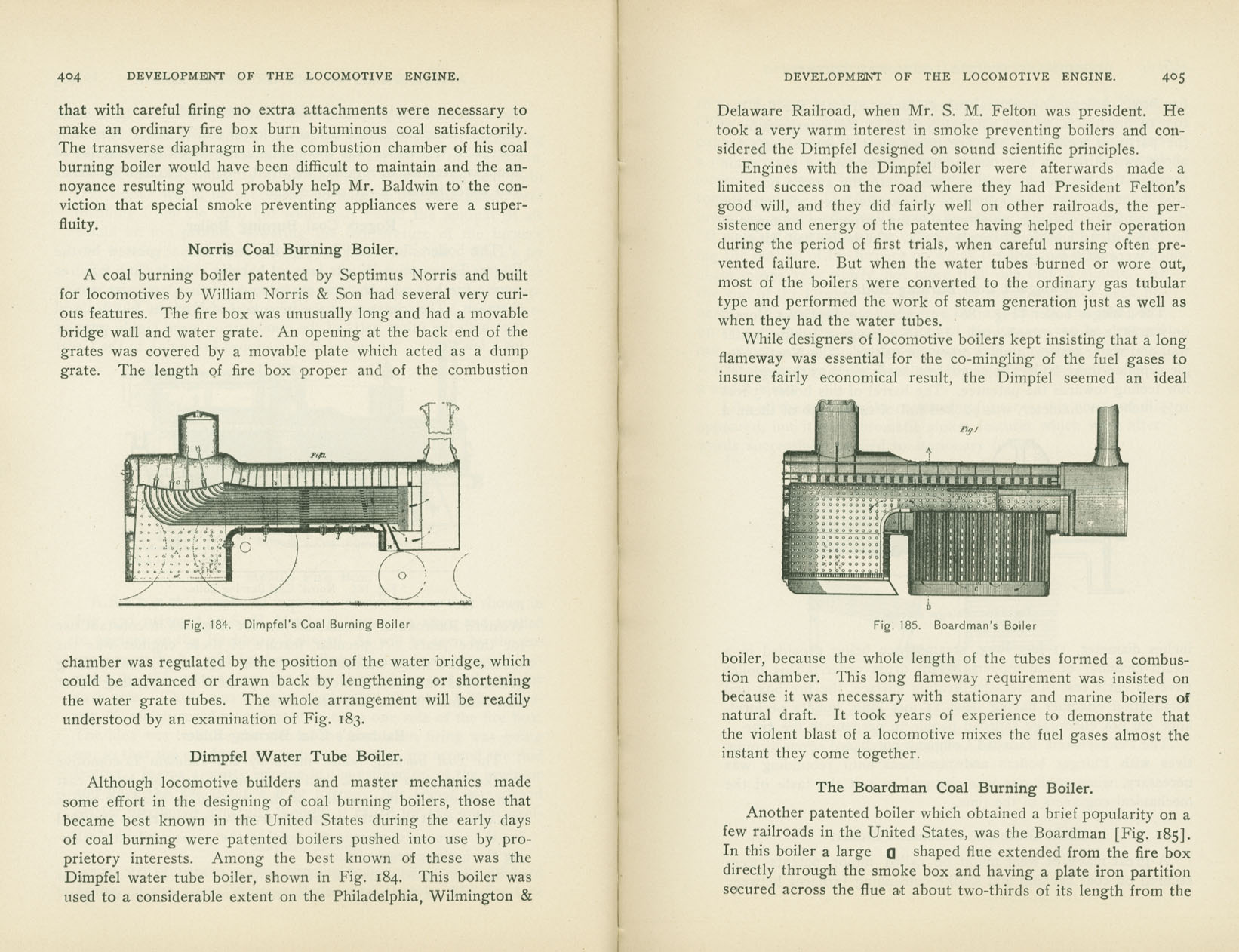 Development of the Locomotive Engine
