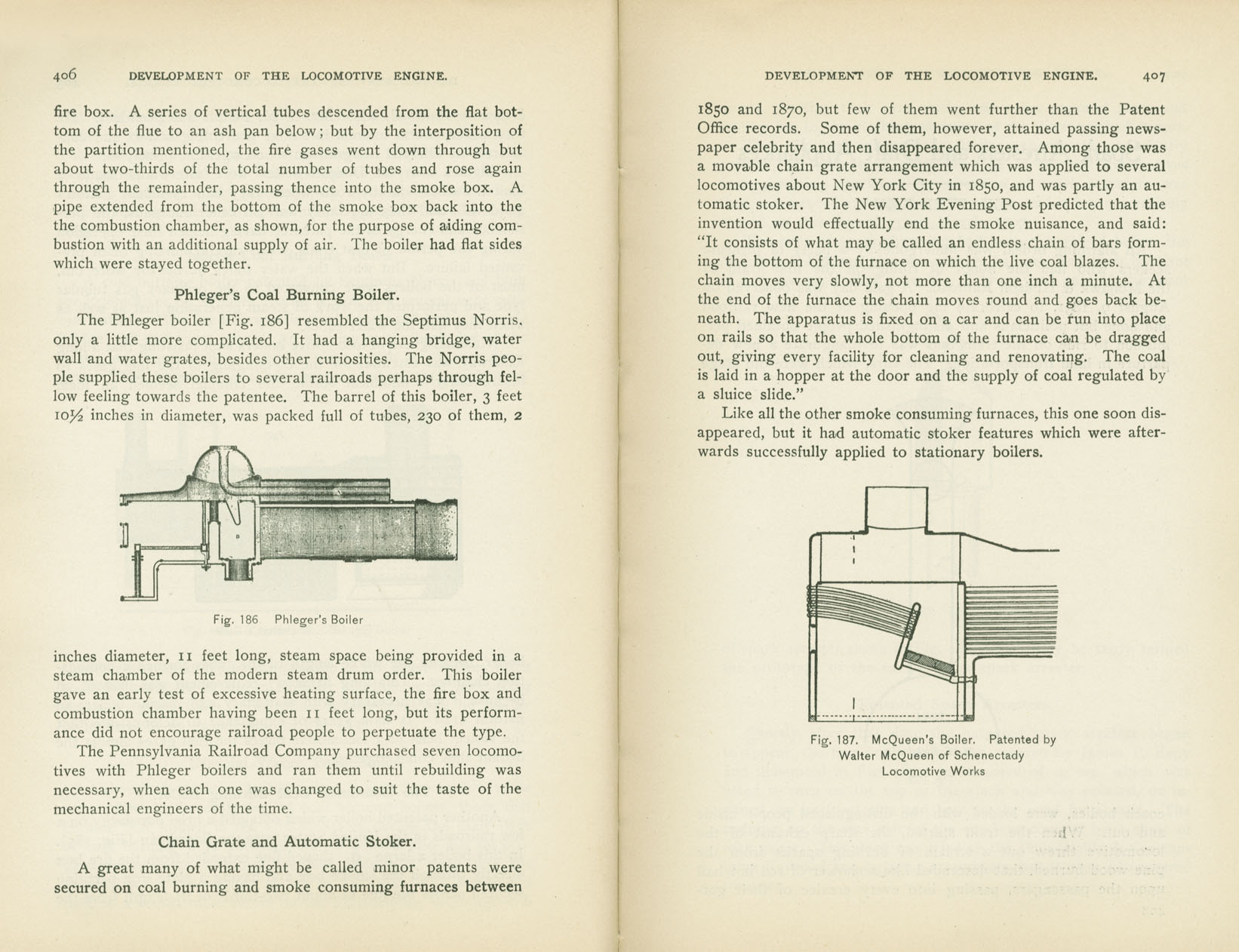 Development of the Locomotive Engine