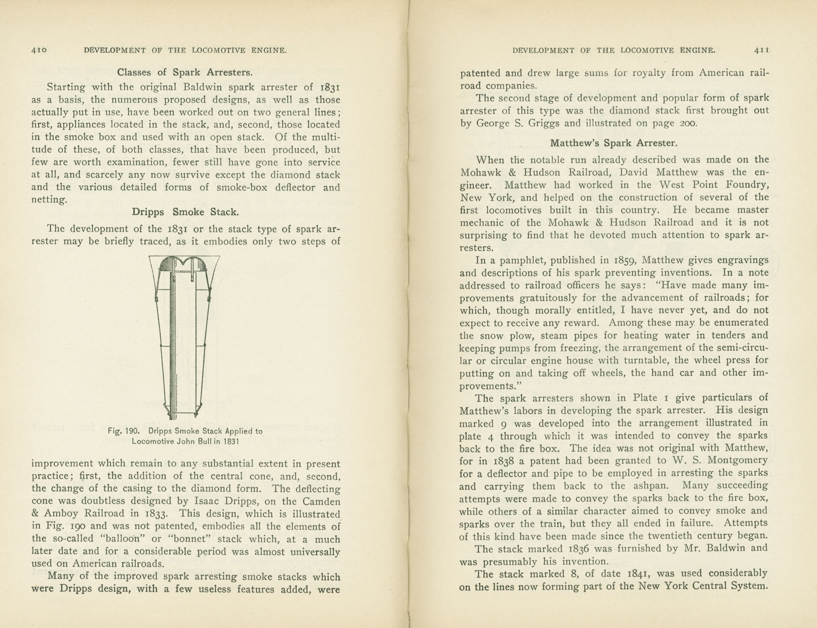 Development of the Locomotive Engine
