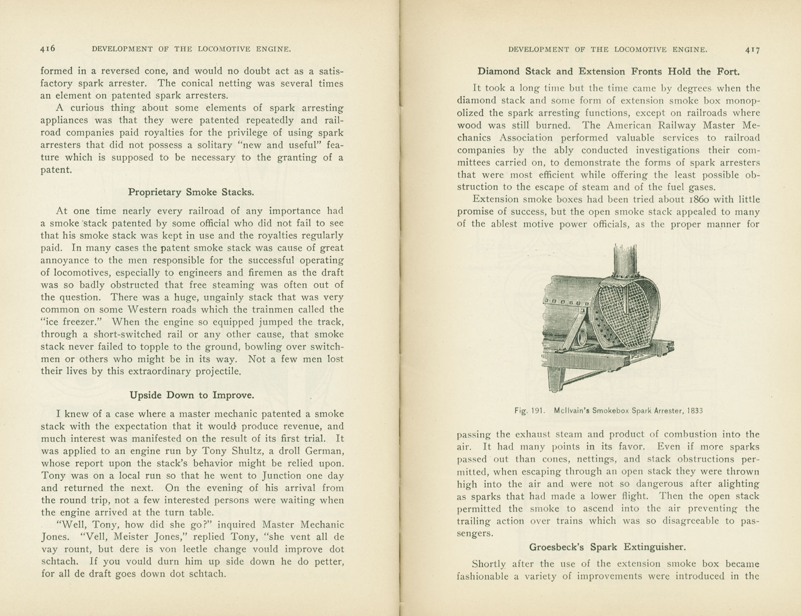 Development of the Locomotive Engine