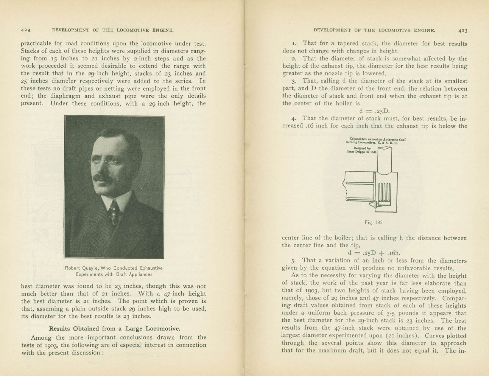Development of the Locomotive Engine