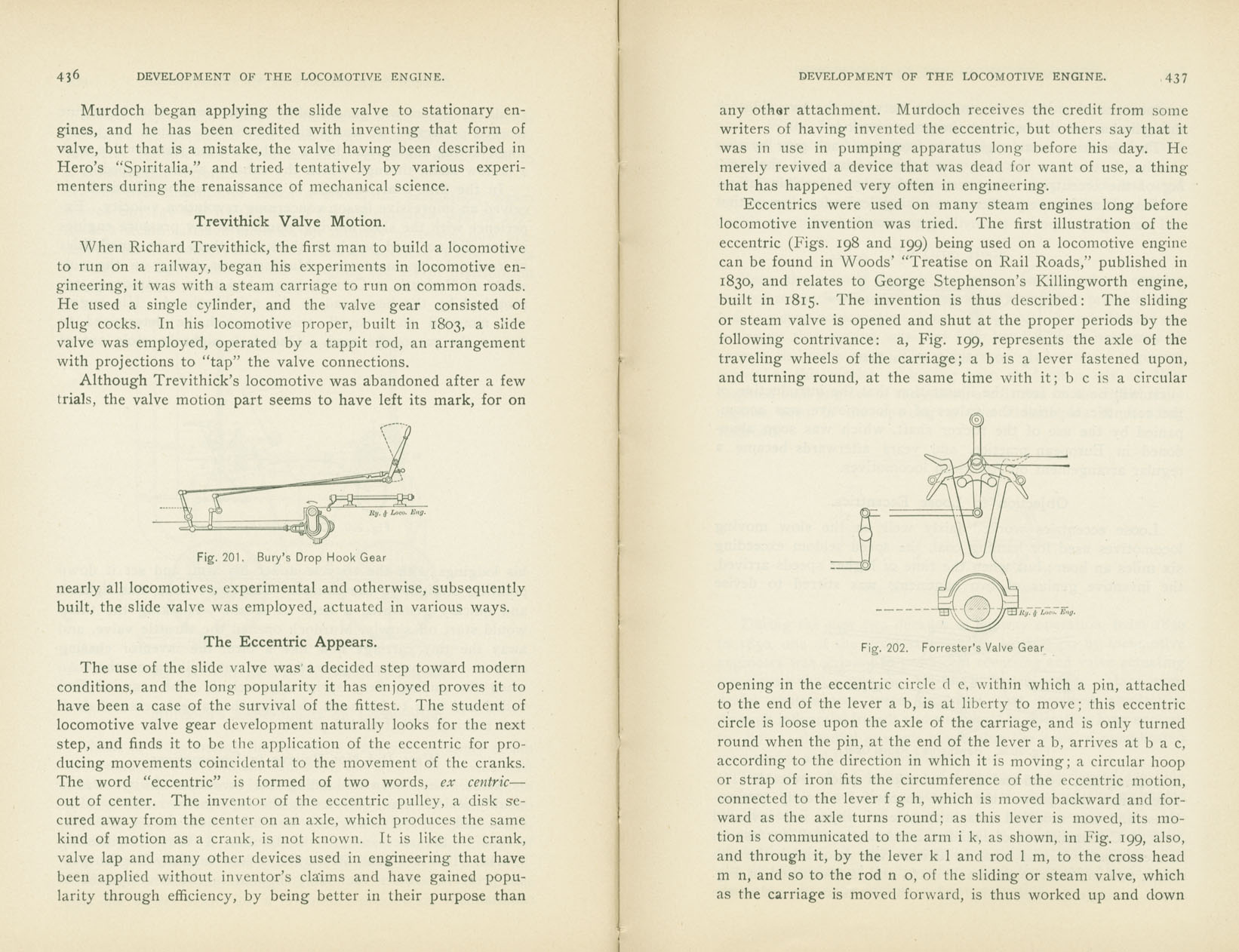 Development of the Locomotive Engine