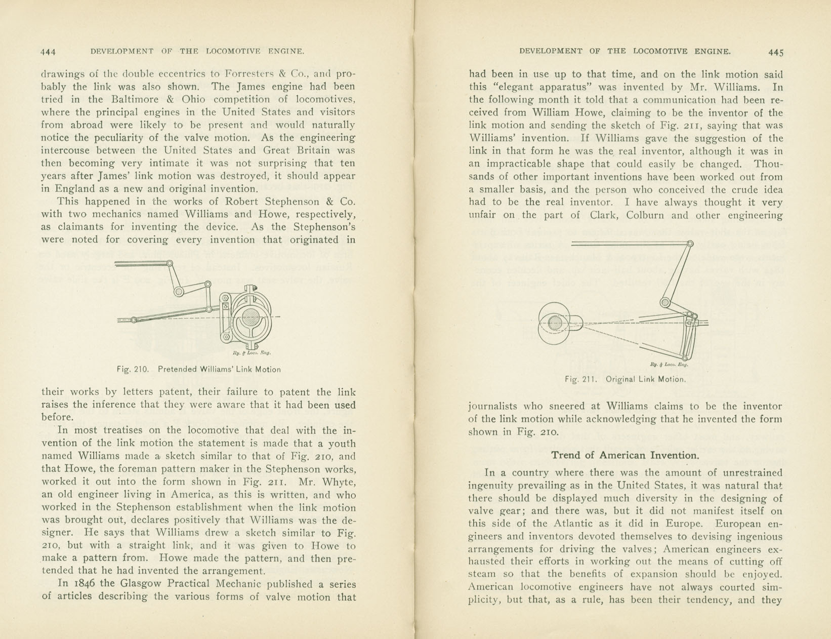 Development of the Locomotive Engine