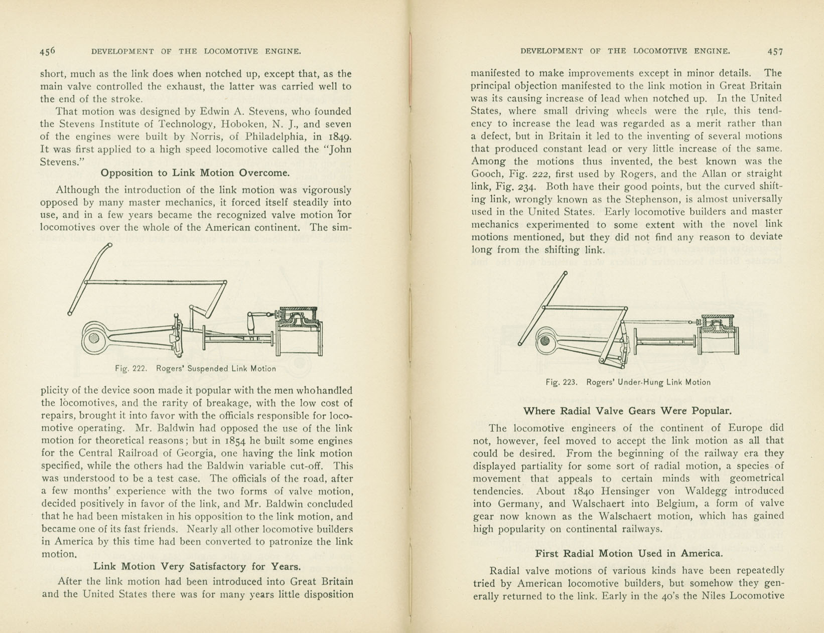 Development of the Locomotive Engine