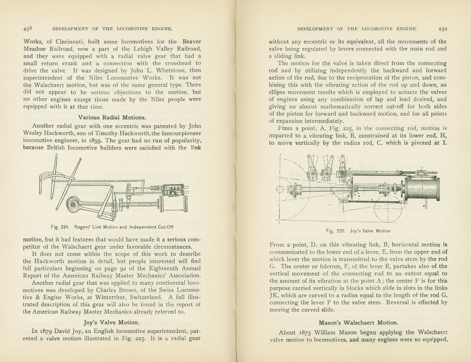 Development of the Locomotive Engine