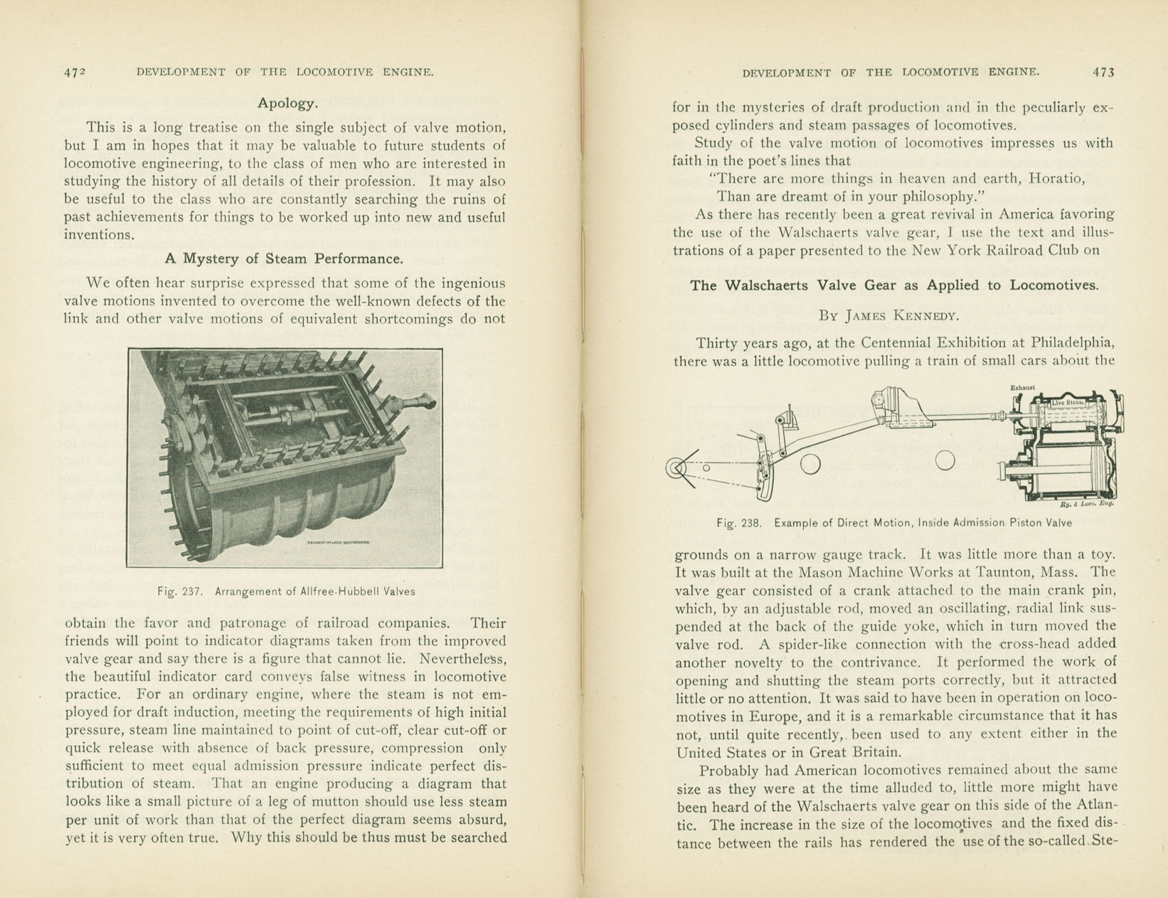 Development of the Locomotive Engine