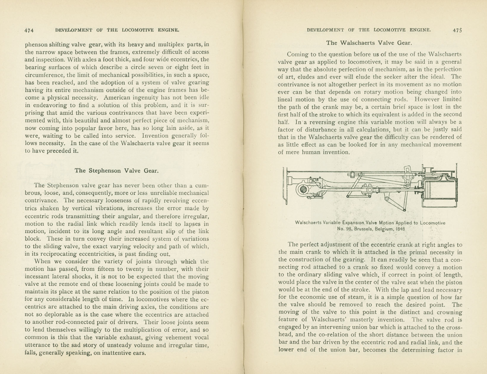 Development of the Locomotive Engine