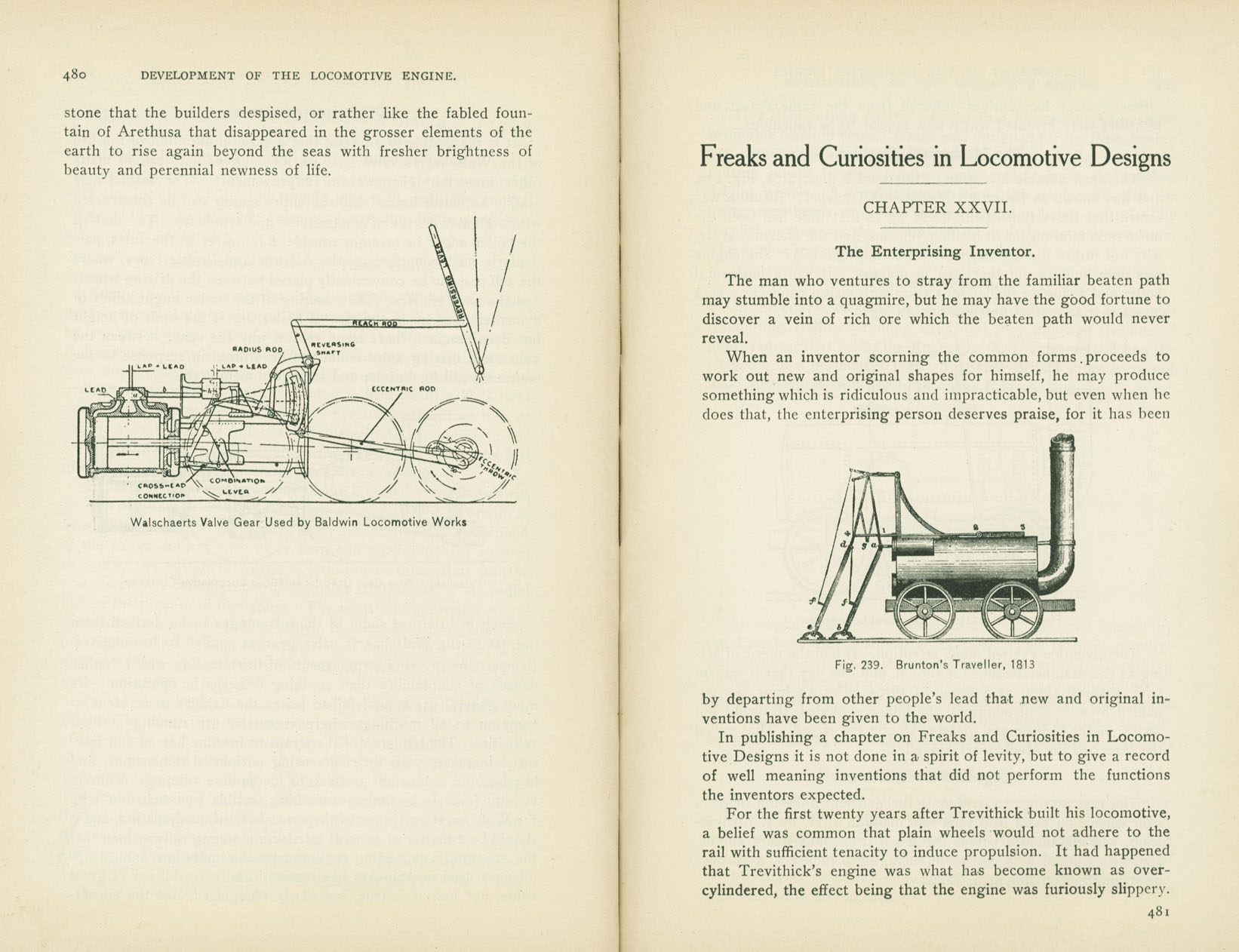 Development of the Locomotive Engine